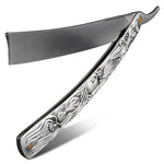 Load image into Gallery viewer, Straight Razor Carbon Steel Blade 11.4 in Secure Grip for Shaving