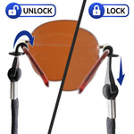 Load image into Gallery viewer, Eye Glasses String Holder Strap Eyeglass Straps Cords for Men Women Eyeglass Holders Around Neck Sunglasses String Chain Lanyard Retainer 4 Pcs Orange Blue