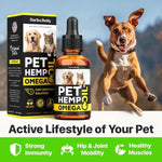 Load image into Gallery viewer, Hеmp and Salmon Oil for Dogs Skin Coat Hеalth 3 6 9 Omega Calming Treat 1 fl oz