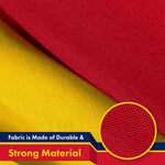 Load image into Gallery viewer, G128 5 Pack: Chad (Chadian) Flag 3x5 feet Printed 150D Indoor/Outdoor, Vibrant Colors, Brass Grommets, Quality Polyester, Much Thicker More Durable Than 100D 75D Polyester