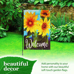 Load image into Gallery viewer, Combo Pack Garden Flag Stand Black 36 inx16 in Garden Flag Summer Decoration