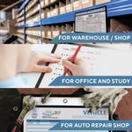 Load image into Gallery viewer, 30 Pack Horizontal Job Ticket Holders 8.5x11 Landscape Shop Ticket Holders 8 1 2 x 11 Work Order Plastic Sleeves for Documents Dry Erase Pocket Sleeves Dry Erase Sleeves Clear Pocket Sleeves