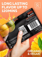 Load image into Gallery viewer, Black Mango Hookah Flavors Mango 3.5 ounce Tea Leaves Juicy Mango Herbal 100 Gram Hookah Shisha Tobacco Free Hookah Tobacco & Nicotine Free Shisha with Real Organic Shisha Hookah Flavors Mango Fruit