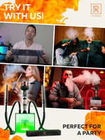 Load image into Gallery viewer, Black Hookah Silicone Hose