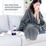 Load image into Gallery viewer, 1 Pack WELLlife COVID19 at Home Self Test Results in 10 Minutes, FDA Authorized COVID Home Test, with Noninvasive Nasal Swab, Easy to Use & No Discomfort