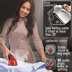 Load image into Gallery viewer, Clothing Steamer Travel Size Vacation Red Steam Iron Handheld Portable Garment