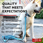 Load image into Gallery viewer, Recycled Cotton Dog Leash 6 Ft 10 Ft Eco Friendly Collar for Small Medium & Large Dogs Reflective Dog Leash for Medium Dogs Strong Leashes for Large Breed Dogs Puppy Leash for Small Dogs