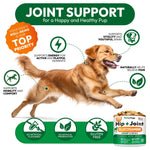 Load image into Gallery viewer, Hemp Hip and Joint Supplement Glucosamine for Dogs 170 Mobility Support Chews