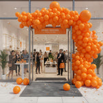 Load image into Gallery viewer, Balloon Garland Arch Kit 146 Pcs Orange Balloons for Baby Shower Birthday Gender Reveal Wedding Party DIY Kit