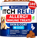 Load image into Gallery viewer, Dog Allergy Relief Chews Itching Skin Relief for Dogs Fish Oil Omega 3
