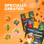 Load image into Gallery viewer, Travel Pack Seasonal Environmental Canine Allergies Support Chews Itch Relief