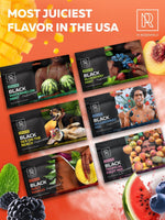 Load image into Gallery viewer, Black Mango Hookah Flavors Mango 3.5 ounce Tea Leaves Juicy Mango Herbal 100 Gram Hookah Shisha Tobacco Free Hookah Tobacco & Nicotine Free Shisha with Real Organic Shisha Hookah Flavors Mango Fruit