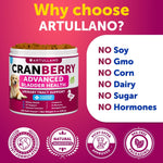 Load image into Gallery viewer, Dog UTI Treatment Cranberry Supplement and Bladder Control for Dogs UTI Chewable Treats (2 Pack) 240 Chews for Kidney Support Bladder Stones Urinary Tract Infection Incontinence Treatment