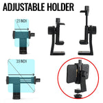 Load image into Gallery viewer, Smartphone Tripod Holder Camera Phone Mount Adapter Filming Video Attachment