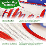 Load image into Gallery viewer, Combo Pack Garden Flag Stand Black 36x16 in and Garden Flag 12x18 in Patriotic