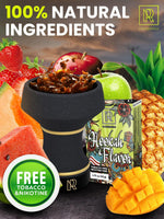 Load image into Gallery viewer, Pleasure Hookah Flavors Set 5 x 50g non tobacco hookah flavor for your Hookah Bowl (Sweet watermelon Double apple Mango Pineapple Strawberry) Hookah Bundle Pack of 5 Try these Tobacco Free Shisha