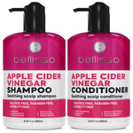 Load image into Gallery viewer, Apple Cider Vinegar Shampoo and Conditioner Set 2 x 8 Fl Oz Sulfate Paraben