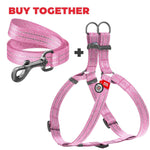 Load image into Gallery viewer, Pink Cotton Dog Harness Eco Friendly Dog Harness for Small Dogs 1722 in S Size