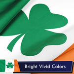 Load image into Gallery viewer, Irish Shamrock Flag 75D Printed Polyester 3x5 Ft