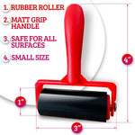 Load image into Gallery viewer, Rubber Tape Roller for Grip Tape Anti Slip Tape Treads Remove Air Bubbles