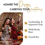 Load image into Gallery viewer, Appreciation Gifts for Couples – Couples Gifts Set with Martini Wine Glasses Glass Charms – Practical and Cute Couple Gifts for Anniversary Wedding Engagement