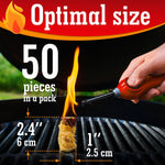 Load image into Gallery viewer, Fire Starters for Indoor Fireplace Campfires Wood Stove Grill Charcoal Chimney