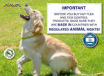 Load image into Gallery viewer, Arava Flea & Tick Collar for Dogs & Puppies Length 22'' 11 Natural Active Ingredienhanced Control & Defensents Safe for Babies & Pets E