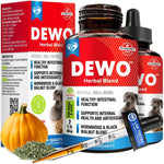 Load image into Gallery viewer, Natural Intestinal Defense for Dogs Cats Herbal Cleanse with Wormwood Black Walnut Promotes Healthy Gut Flora Balance Advanced Broad Spectrum Formula 2 Pack 60ml