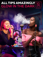 Load image into Gallery viewer, Candy Hookah Tips 12 pcs Glow in The Dark Jolly Tips Individually Wrapped