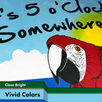 Load image into Gallery viewer, It's 5 O'Clock Somewhere Flag 3x5 Ft 3Pack Printed 150D Polyester By G128