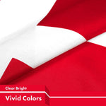 Load image into Gallery viewer, Denmark (Danish) Flag 150D Printed Polyester 3x5 Ft