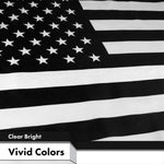 Load image into Gallery viewer, G128 Combo Pack: American USA Flag & American USA Black and White Flag 3x5 Ft Printed 150D Polyester