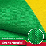 Load image into Gallery viewer, G128 Saint Kitts and Nevis Flag 3x5 Ft LiteWeave Pro Series Printed 150D Polyester Country Flag, Indoor/Outdoor, Vibrant Colors, Brass Grommets, Thicker and More Durable Than 100D 75D Polyester