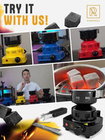 Load image into Gallery viewer, Premium Hookah Coal Burner Fire Tower for Hookah Multipurpose Electric Stove