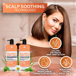 Load image into Gallery viewer, Beef Tallow Shampoo and Conditioner Set with Goat Milk 16.9 Fl Oz Pack of 2 Sulfate Free Moisture for Women Men For Dry Itchy Scalp Hydrating Thickening Volume Care for Thinning Hair