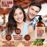Load image into Gallery viewer, Keratin Conditioner for Women and Men Deep Conditioning Treatment to Repair Dry Damaged Hair and Split Ends 16 Fl Oz Strengthening Sulfate Free Formula