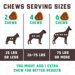 Load image into Gallery viewer, Natural Dog Allergy Chews with Omega Probiotics Apple Cider Vinegar 180 Chews