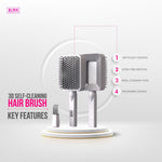 Load image into Gallery viewer, 3D Self Cleaning Deluxe Rectangular Brush Self Cleaning Hair Brush for Women