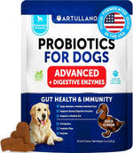 Load image into Gallery viewer, Probiotics for Dogs 70 Chews Duck Flavor Gut Health & Prebiotics