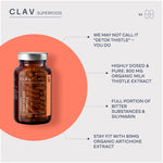 Load image into Gallery viewer, Organic Milk Thistle Artichoke Extract Complex Rich in Silymarin Bitters Liver