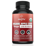 Load image into Gallery viewer, Apple Cider Vinegar with The Mother Supplement 1200mg Apple Cider Capsules for Optimum Wellness Gluten Free Non GMO 120 Veggie Capsules Zealthy Life