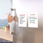 Load image into Gallery viewer, Small Dry Erase White Board Fridge Magnetic Shopping List A5 Size 5.5х8 Inch