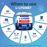 Load image into Gallery viewer, L-Lysine Powder for Cats 900 mg per Serving Immune Support