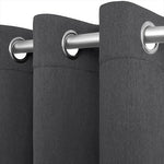 Load image into Gallery viewer, Blackout Curtains for Bedroom Pack of 2 Window Hanging Panels 52 x 84 inch Grey