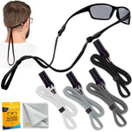 Load image into Gallery viewer, SIGONNA Eye Glasses Holder Around Neck 4 Glasses Straps for Men Women Glasses Holder Strap Retainer