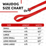 Load image into Gallery viewer, Waterproof Dog Leash 6 Ft Red Anti Slip Dog Leash for Large Small Medium Dogs