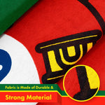 Load image into Gallery viewer, Portugal Portuguese Flag 3x5 Ft 10Pack 150D Printed Polyester By G128