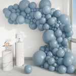 Load image into Gallery viewer, Balloon Garland Arch Kit 146 Pcs Dusty Blue Balloons for Baby Shower Birthday Gender Reveal Wedding Party DIY Kit