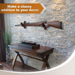 Load image into Gallery viewer, Gun Rack Wall Mount Hold Up Displays Horizontal Gun Rack and Shotgun Hooks