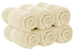 Load image into Gallery viewer, Luxury Hand Towels Turkish Cotton for Hotel Spa 16x30 inch 6 Pack Beige Color